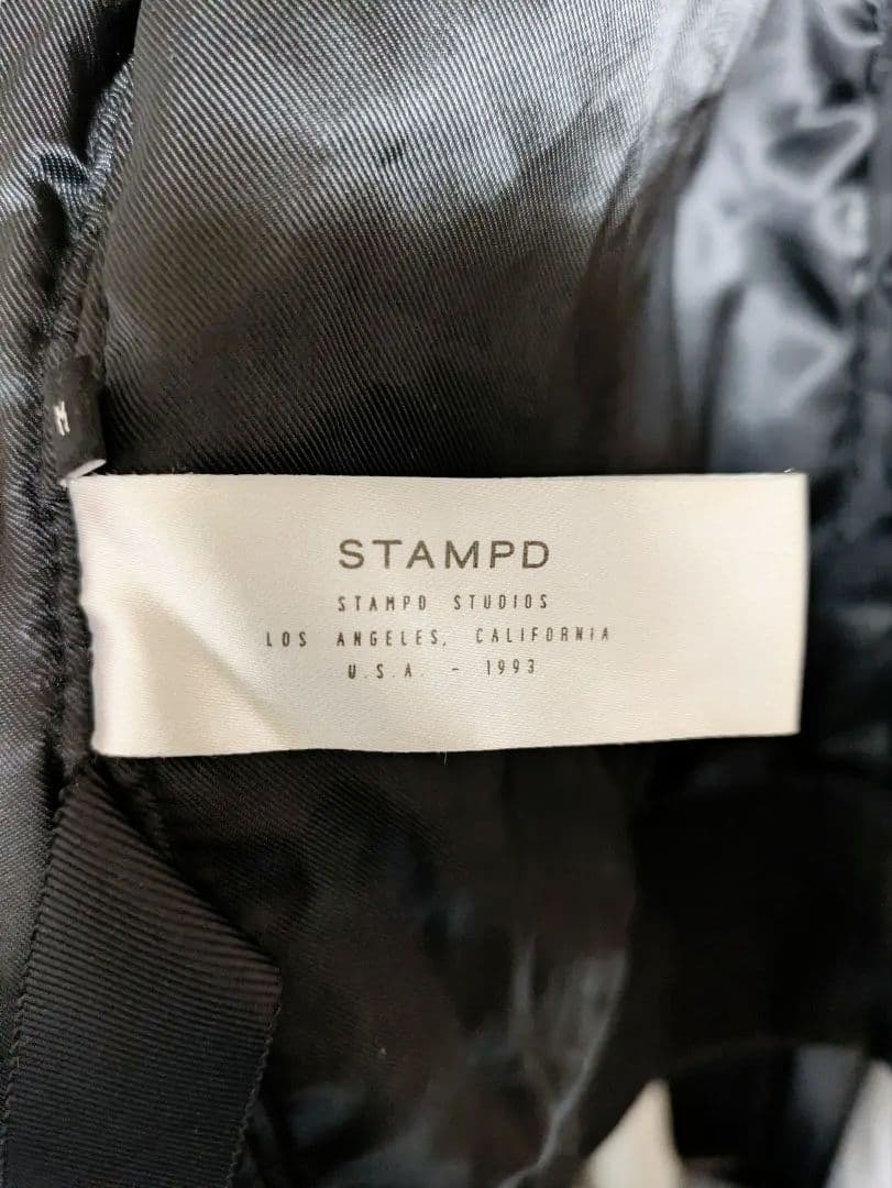 STAMPD MA-1 ブラック ボンバー ジャケット フライト 藤原基央