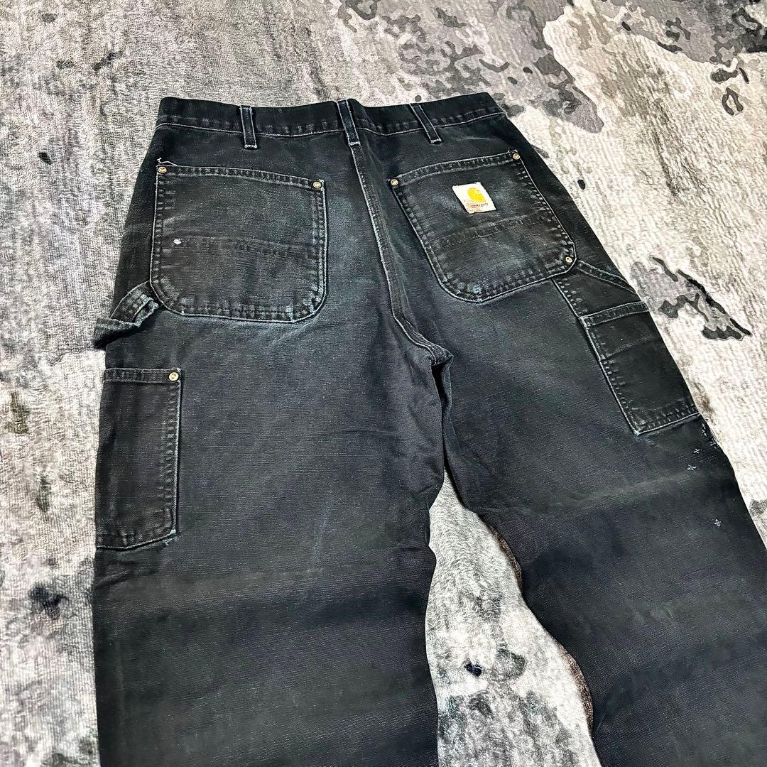 スペシャル美品 B01 ブラックフェード 金ボタン 良フェード ゆるだぼ 一点物