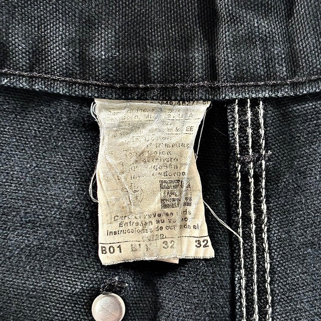 スペシャル美品 B01 ブラックフェード 金ボタン 良フェード ゆるだぼ 一点物