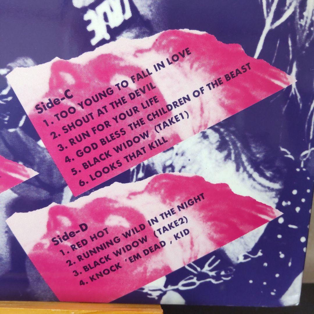 Mötley Crüe SHOUT AT THE CRÜE LPレコード2枚組