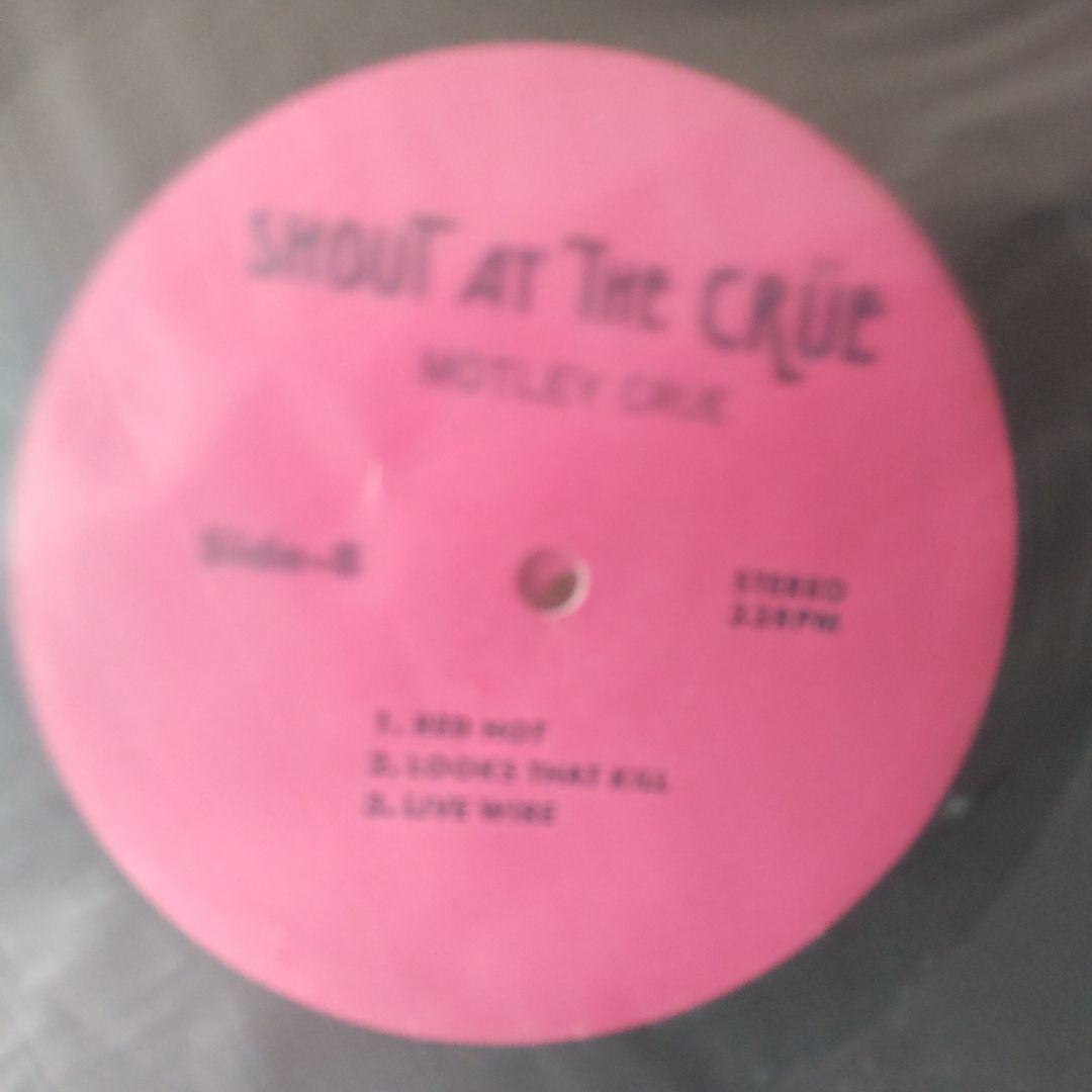 Mötley Crüe SHOUT AT THE CRÜE LPレコード2枚組