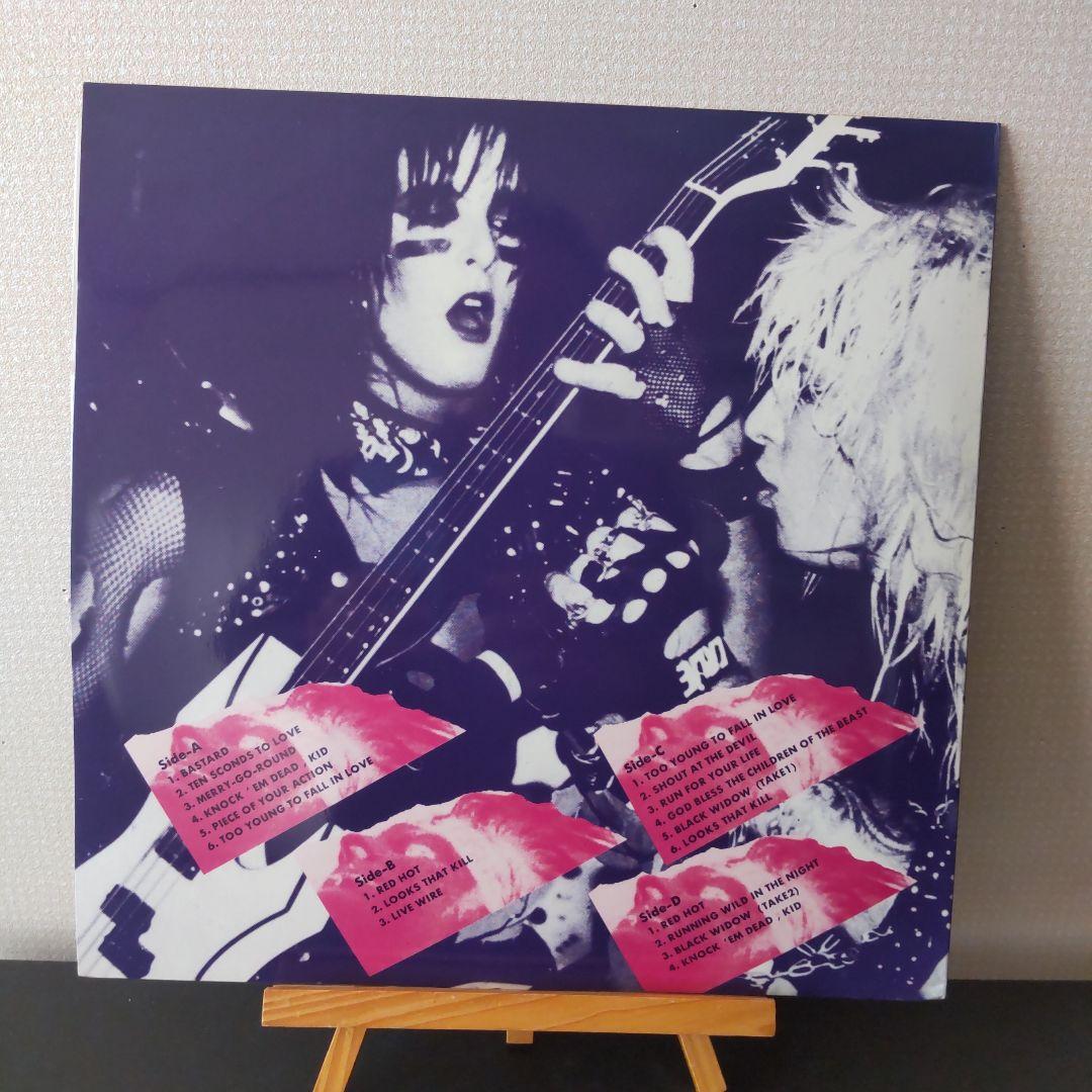 Mötley Crüe SHOUT AT THE CRÜE LPレコード2枚組