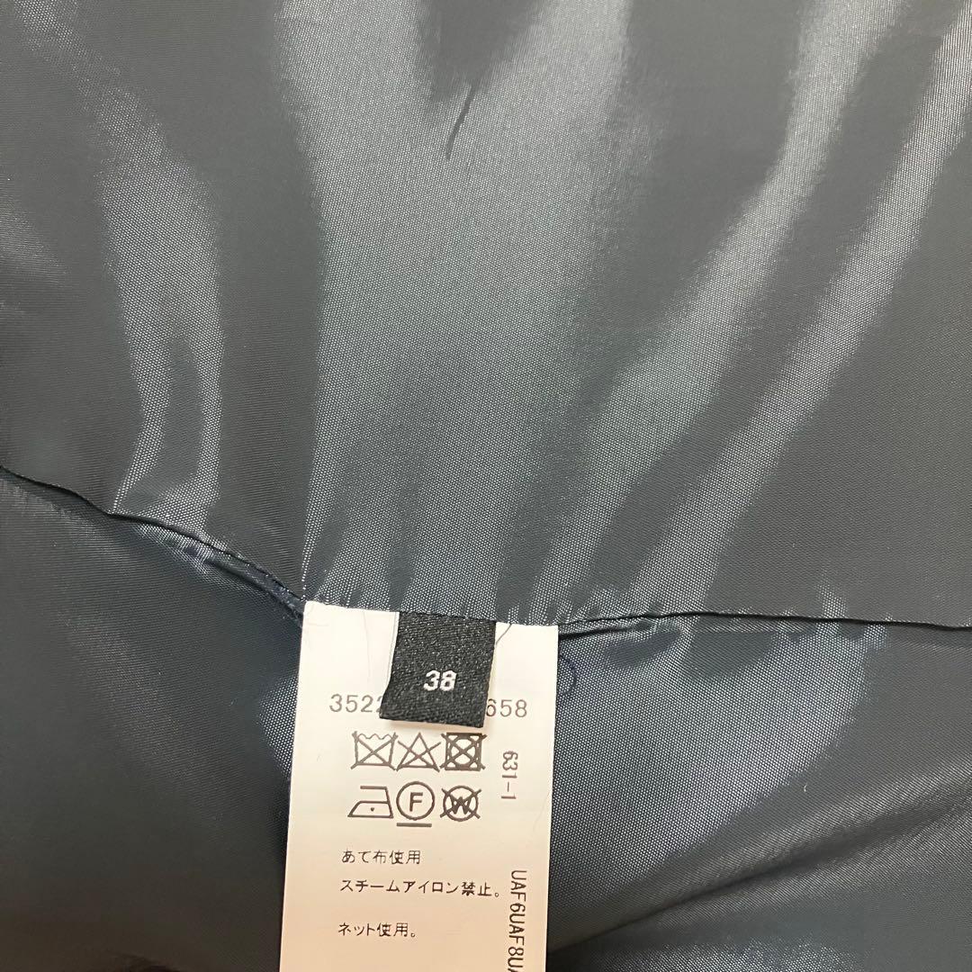 極美品　ツイードジャケット　金ボタン　ネイビー　M セレモニー