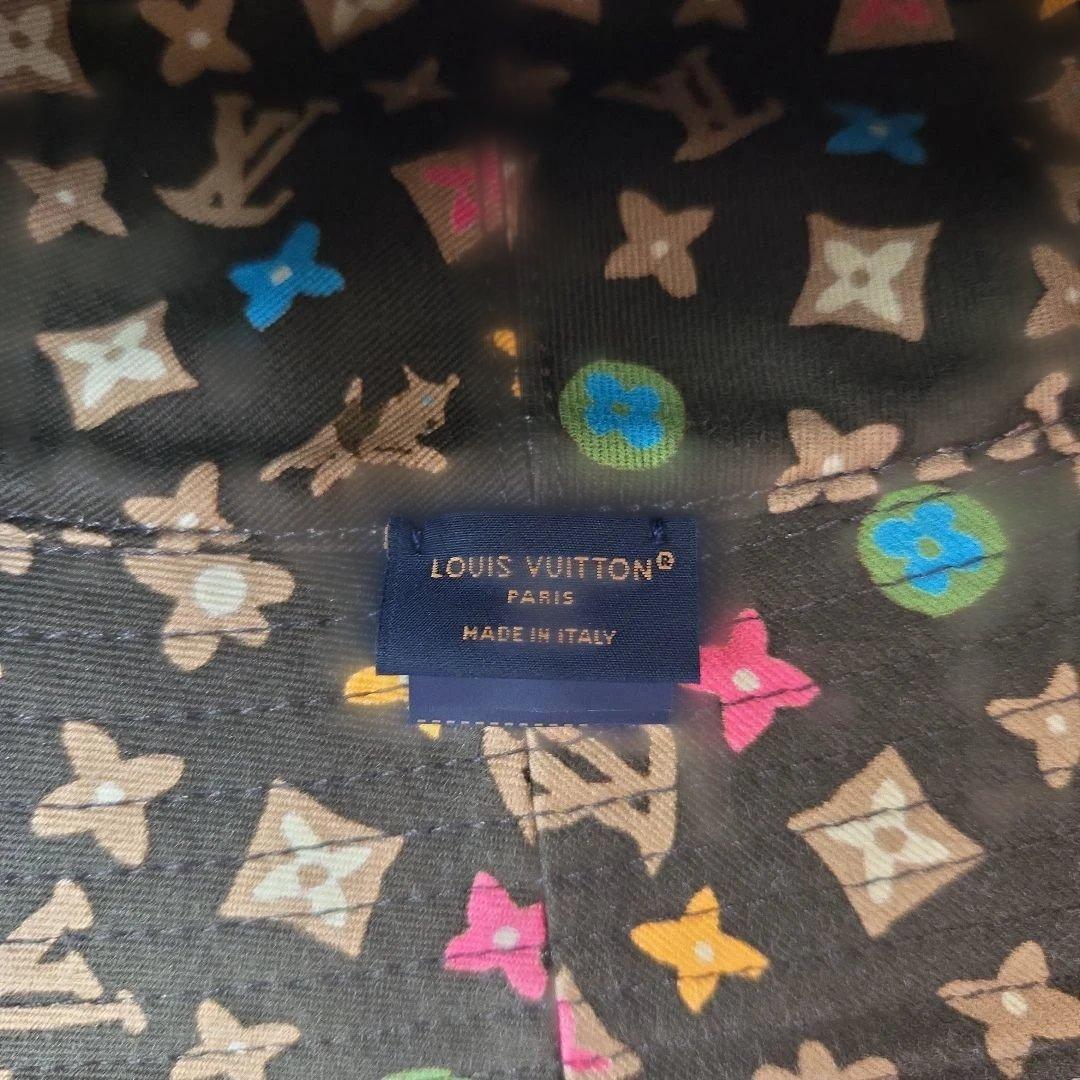 美品　LOUIS VUITTON ルイヴィトン　バケットハット ブラウン