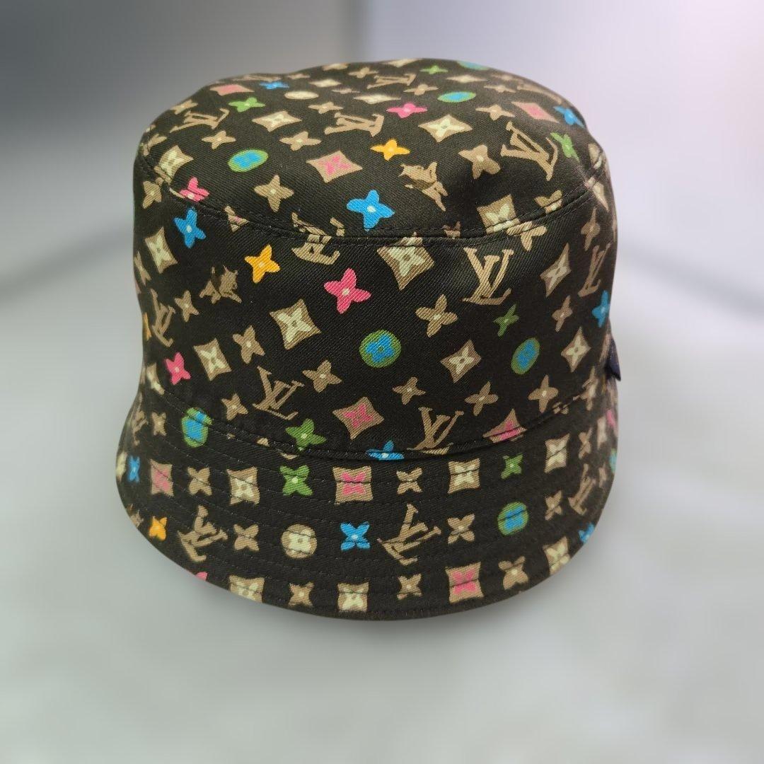 美品　LOUIS VUITTON ルイヴィトン　バケットハット ブラウン
