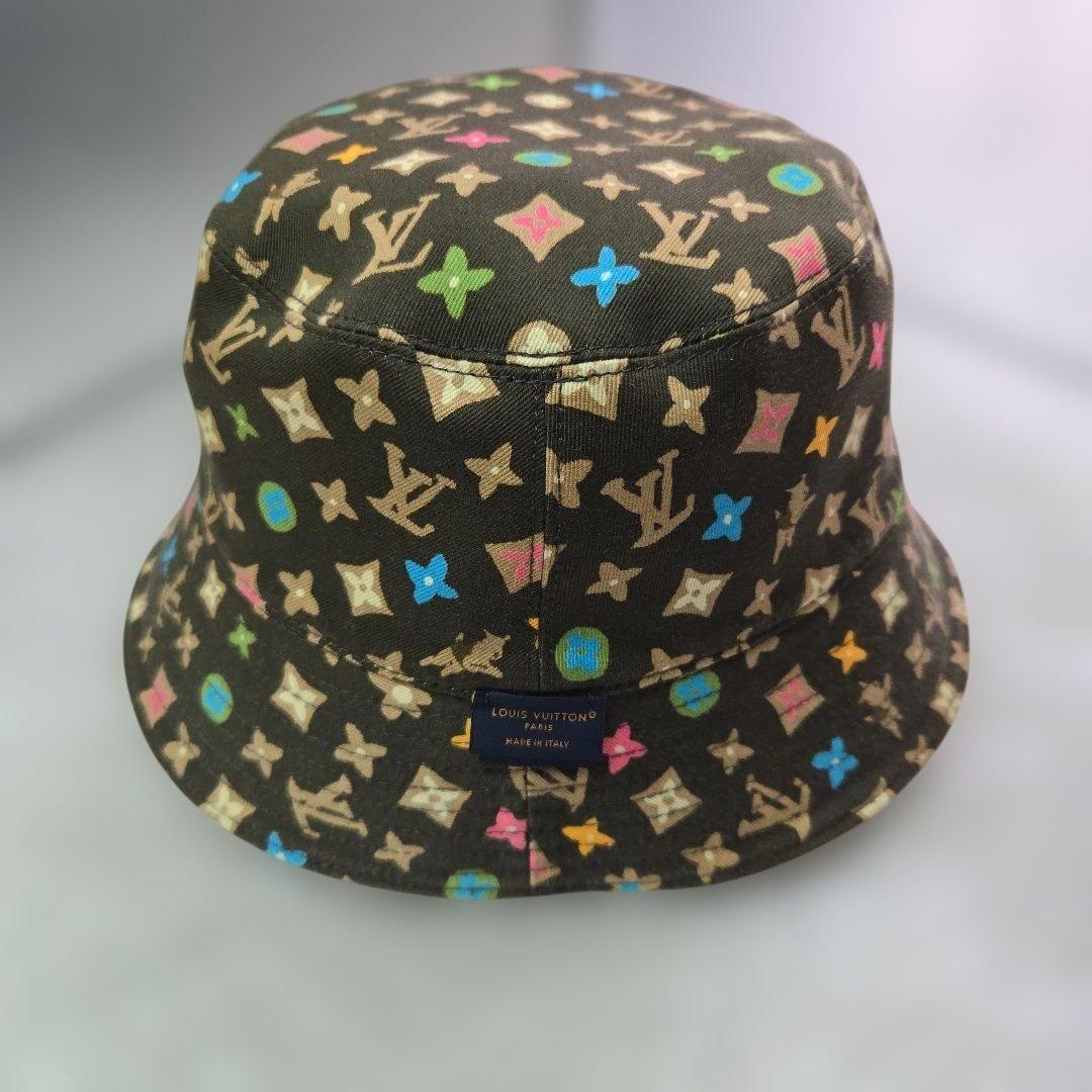 美品　LOUIS VUITTON ルイヴィトン　バケットハット ブラウン