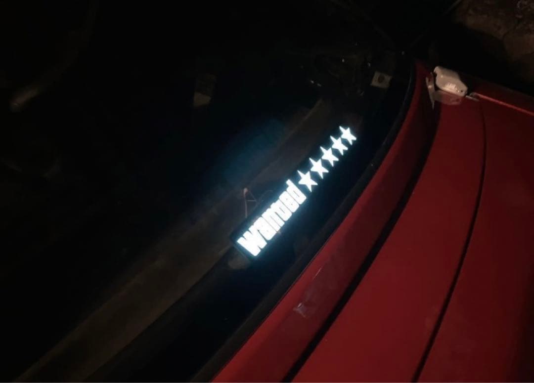 Wanted led panel グランドセフトオート　GTA風　LED