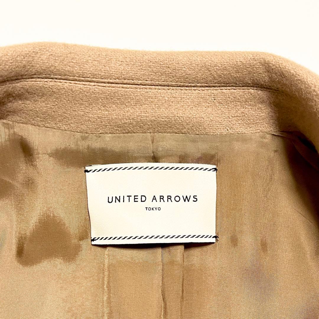 L98　UNITED ARROWS　定価7.1万　カシミヤウールチェスターコート