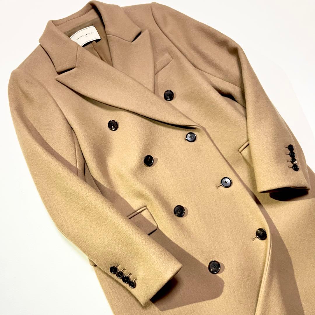 L98　UNITED ARROWS　定価7.1万　カシミヤウールチェスターコート