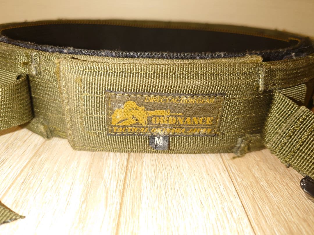 Ordnance molleベルト Mサイズ オリーブドラブ