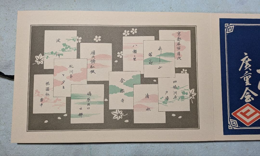 京阪名所と近江八景図