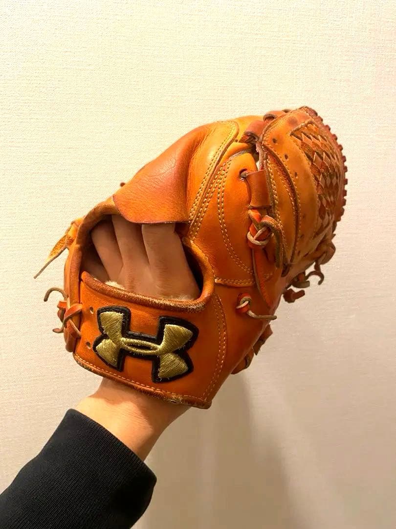 【割引可】　アンダーアーマー　硬式　ピッチャー　高校野球　大人用