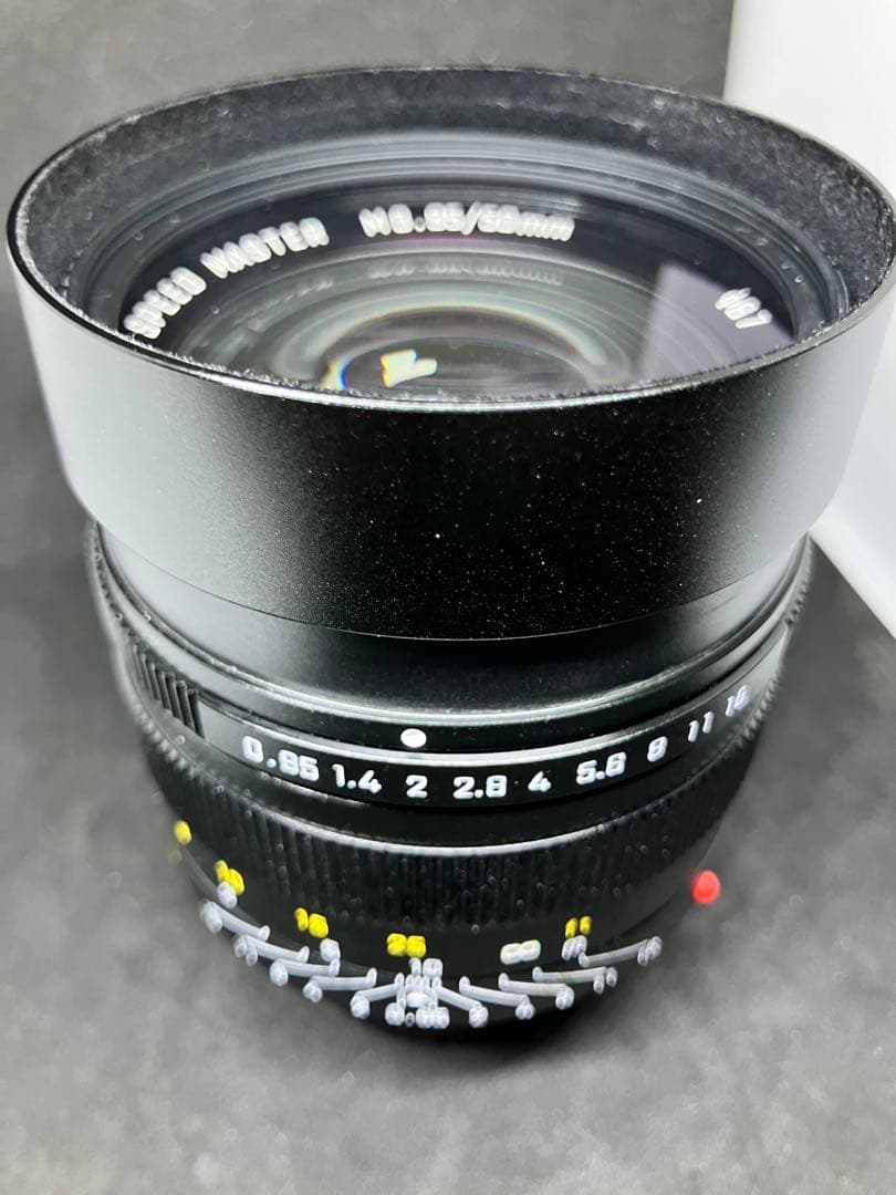 中一光学　M0.95/50mm SPEEDMASTER及びプロテクトフィルター