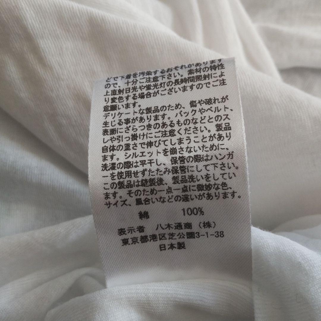 スリードッツ 　ジェシカ　シアー 長袖 　ホワイト