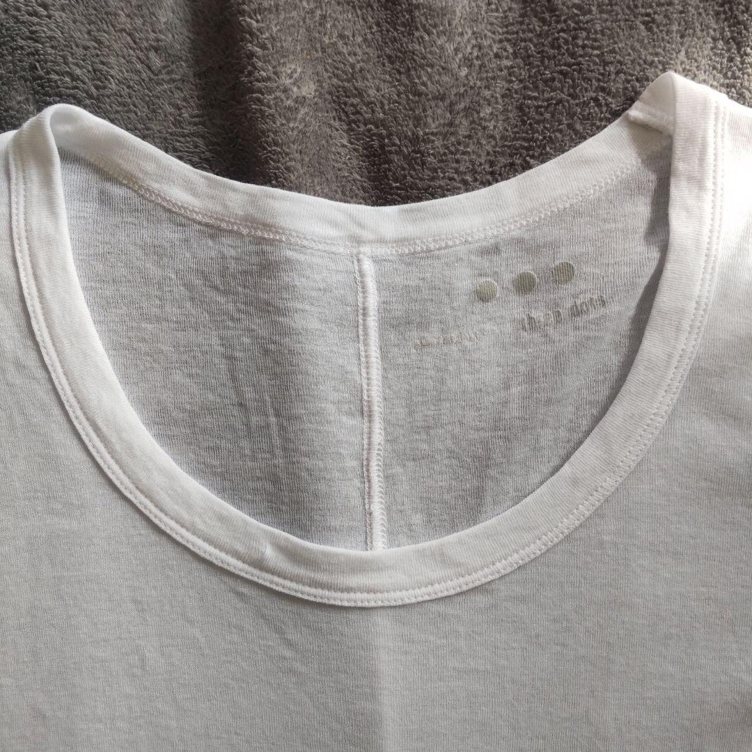 スリードッツ 　ジェシカ　シアー 長袖 　ホワイト