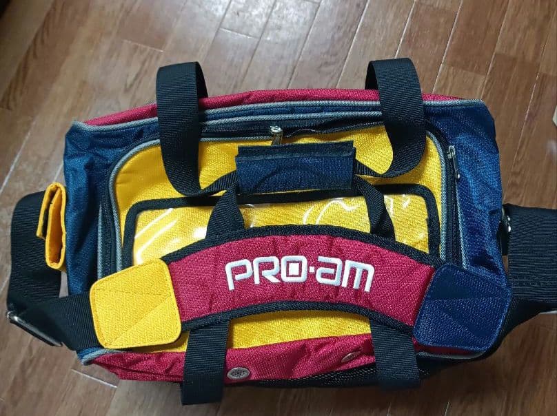ABS PRO-am ボウリングバッグ　シューズケース　3点セット　美品