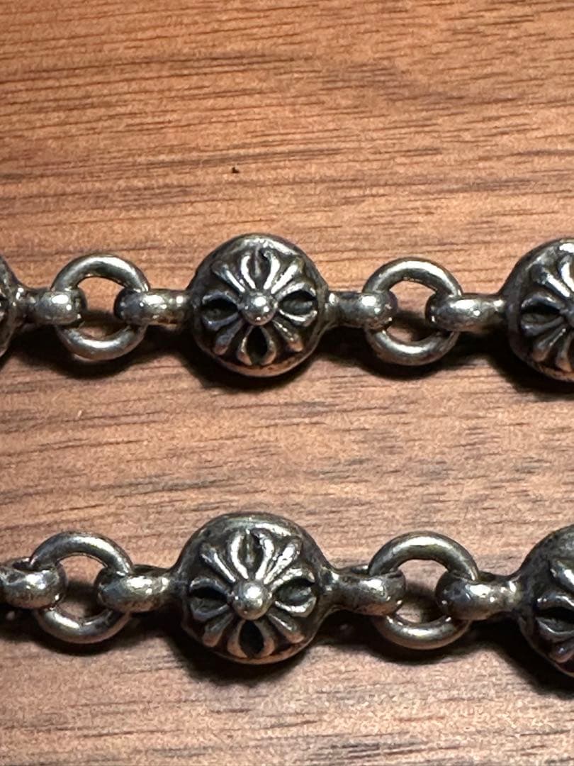 クロムハーツ　クロスボール　ウォレットチェーン　　2クリップ