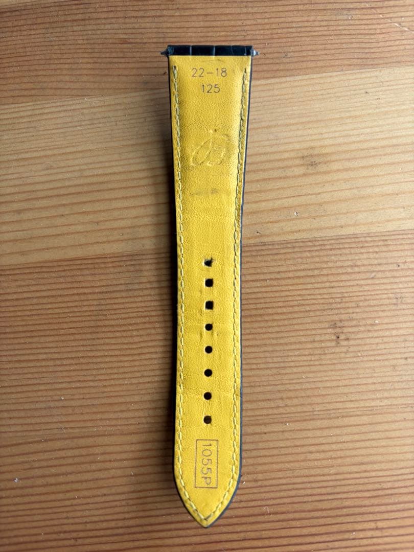 【期間限定値引】Breitling 純正クロコダイル レザーベルト　⭐︎おまけ付き