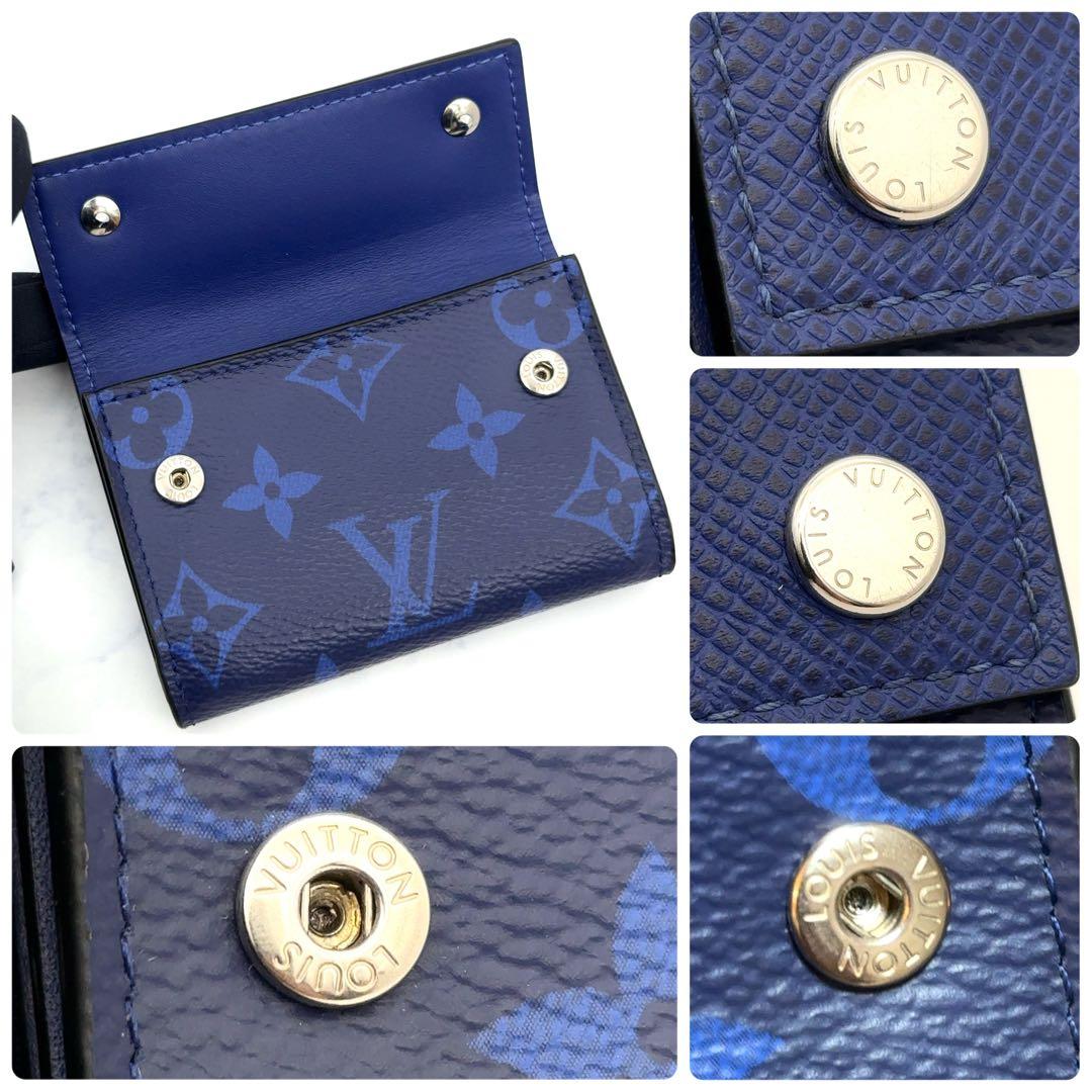 【新品級・IC】ルイヴィトン タイガラマ ディスカバリーコンパクト 三つ折り財布