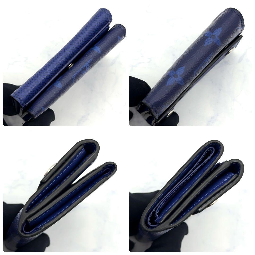 【新品級・IC】ルイヴィトン タイガラマ ディスカバリーコンパクト 三つ折り財布