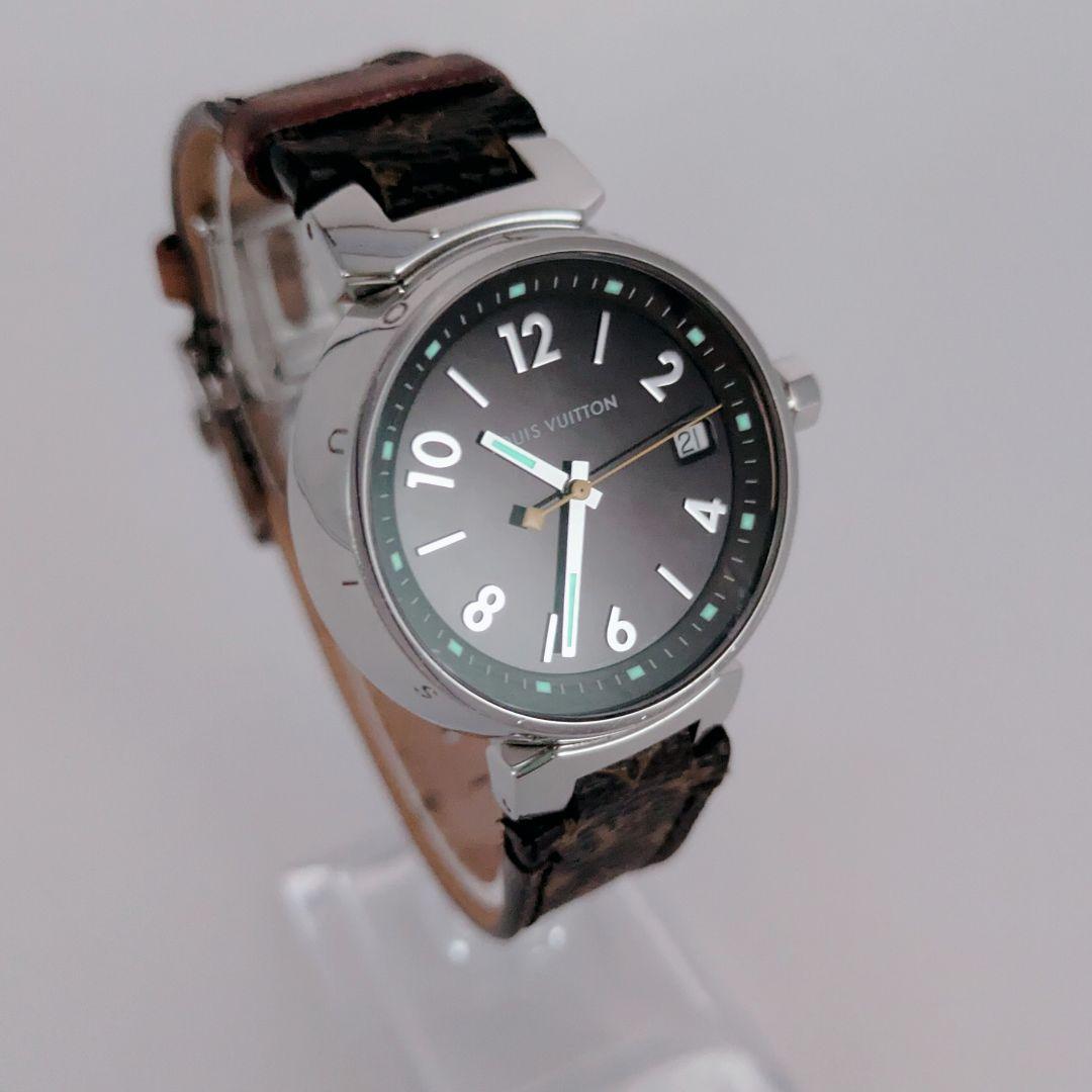 LOUIS VUITTON　ルイヴィトン　時計　タンブール　tambour　黒