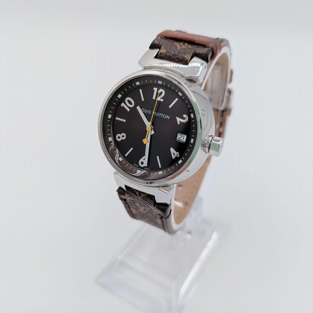 LOUIS VUITTON　ルイヴィトン　時計　タンブール　tambour　黒