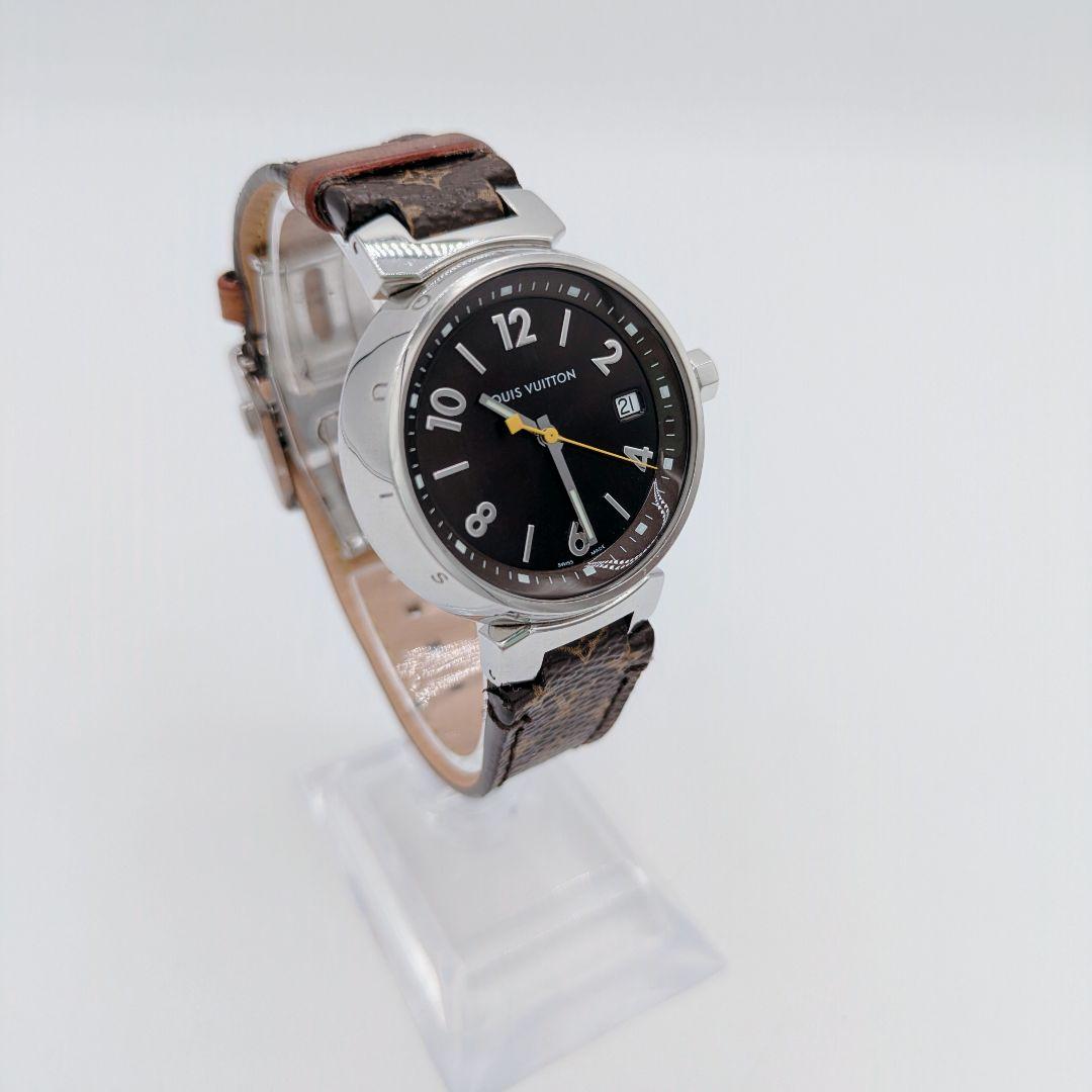 LOUIS VUITTON　ルイヴィトン　時計　タンブール　tambour　黒