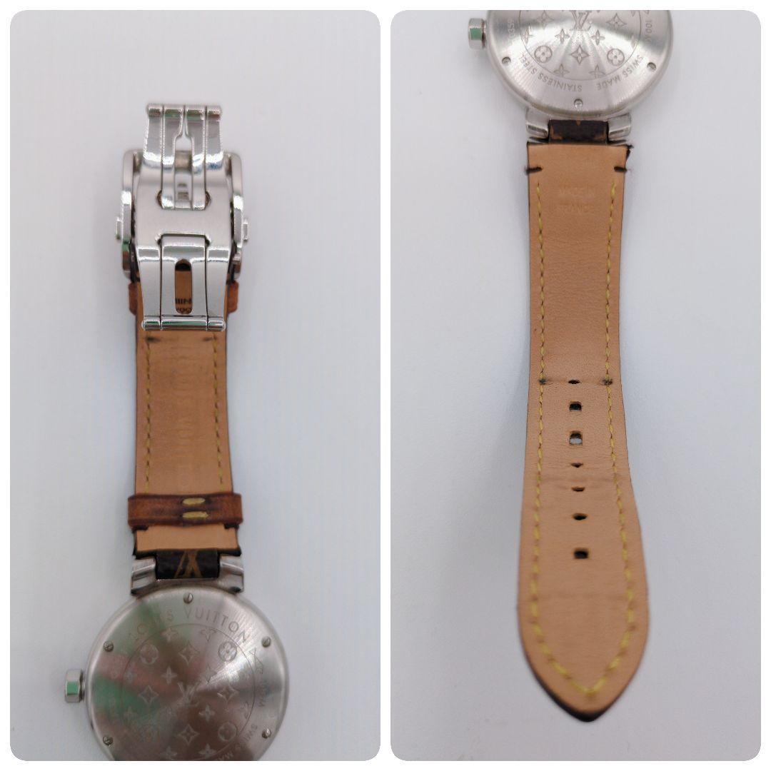 LOUIS VUITTON　ルイヴィトン　時計　タンブール　tambour　黒