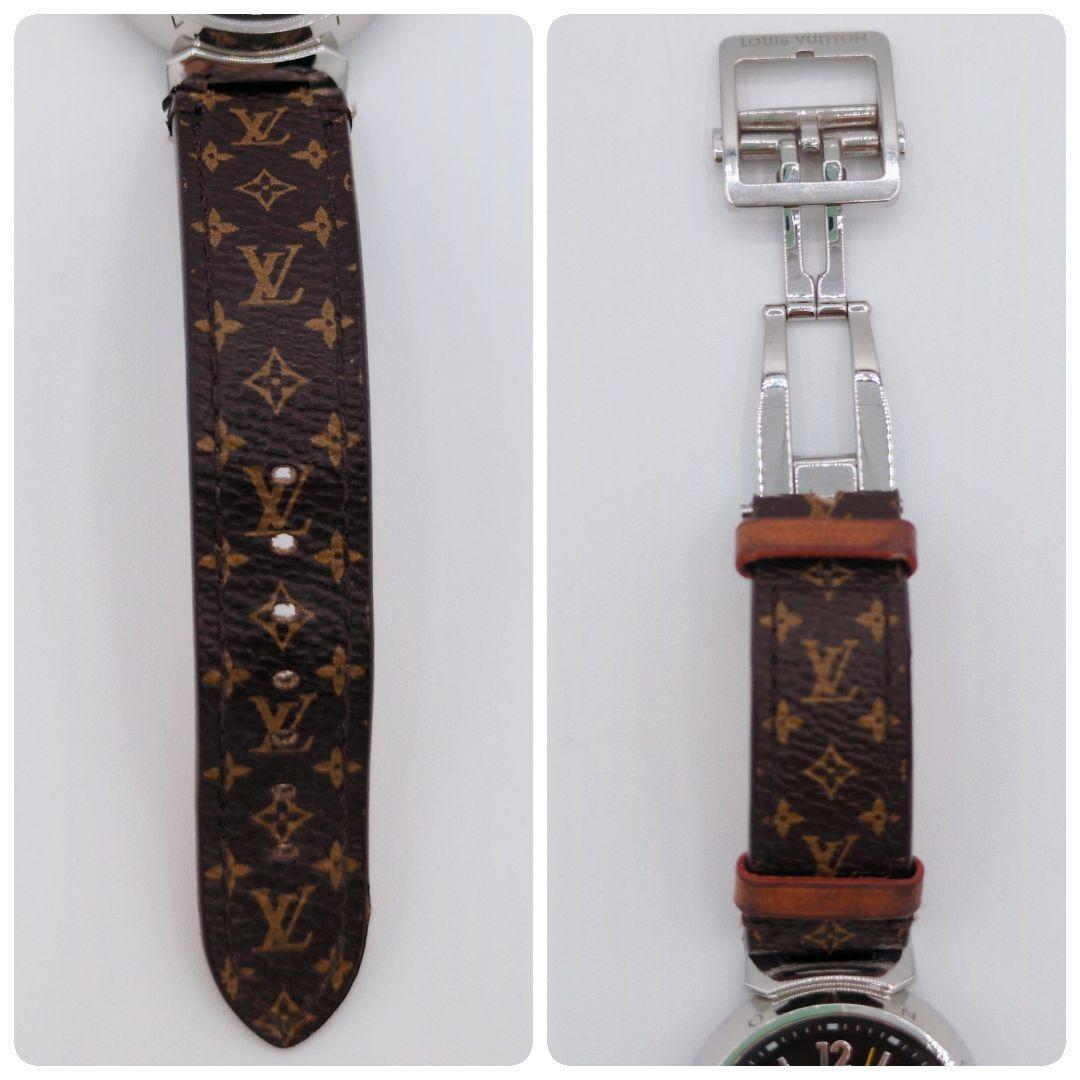 LOUIS VUITTON　ルイヴィトン　時計　タンブール　tambour　黒