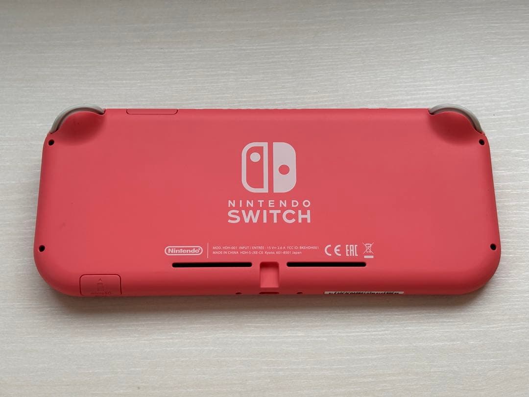 Nintendo Switch Lite ピンク 充電器付き