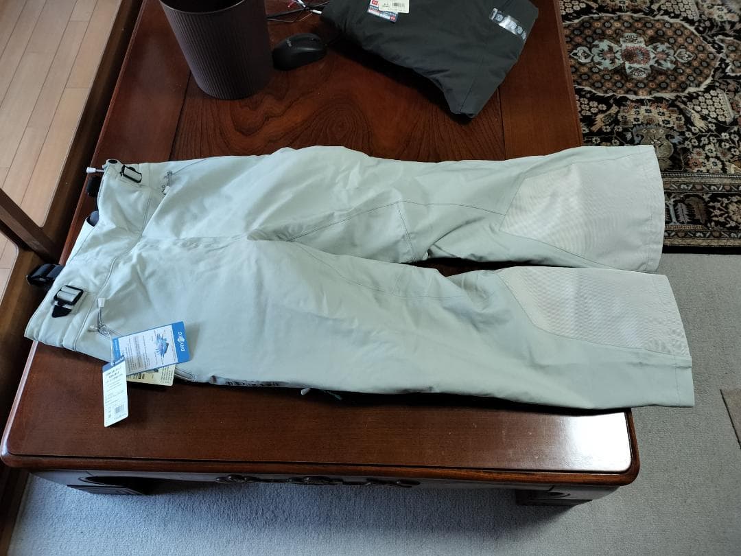 モンベル スキーパンツ女性用XSライトグレー