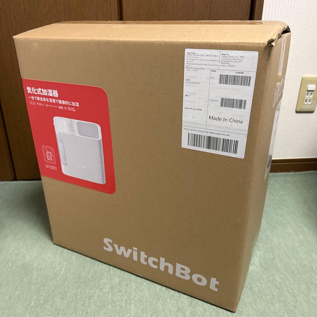 未使用品 SwitchBot 気化式加湿器