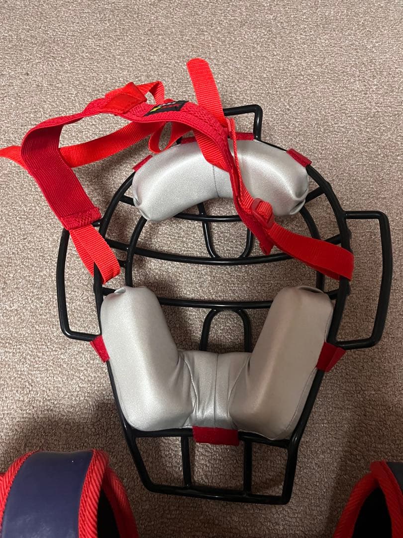 ZETT キャッチャー防具セット JS.BB フリーサイズ&マスク(SSK)