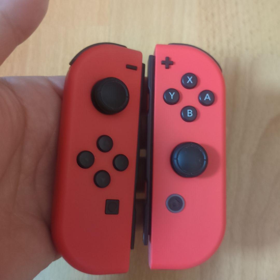 しるこ様Nintendo Switch 本体 マリオレッドブルー【新品ソフト付】