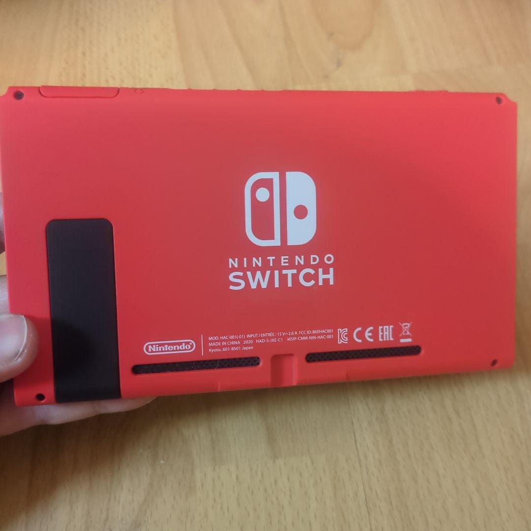 しるこ様Nintendo Switch 本体 マリオレッドブルー【新品ソフト付】