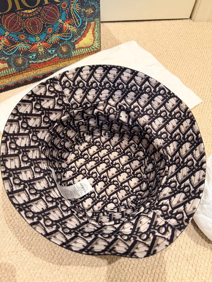 Dior バケットハット ブラック 57 ホリデーラッピング付き
