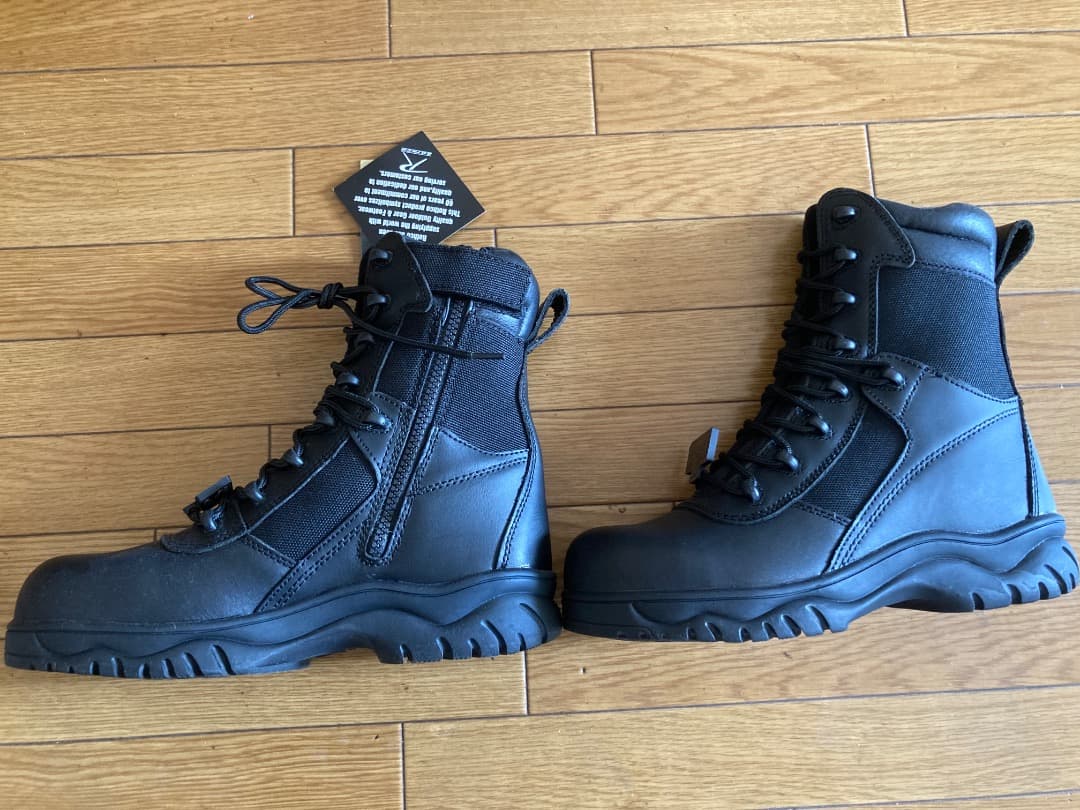 新品未使用/ロスコ社　 コンポジットトウ　ミリタリーブーツ サイドジッパー