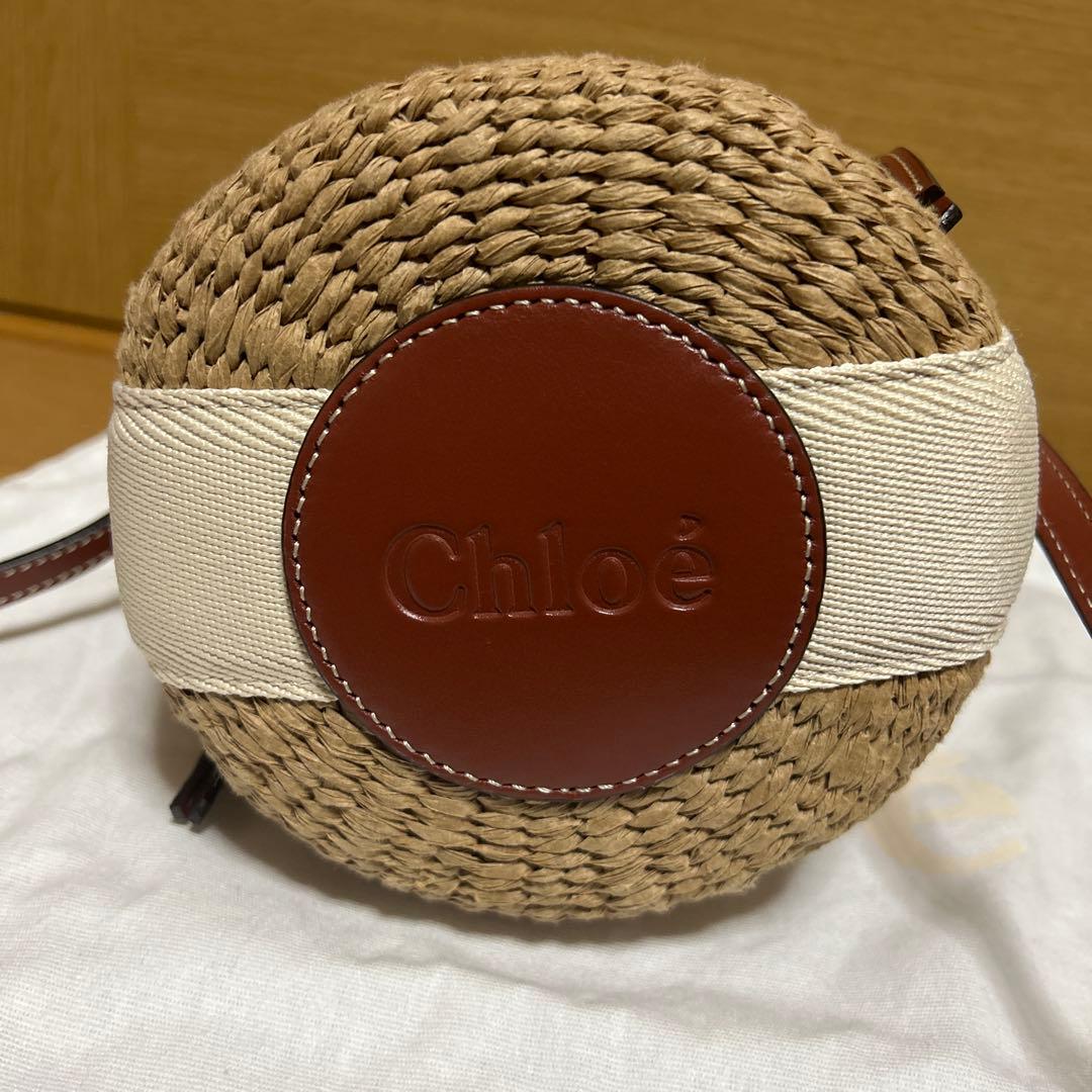 Chloé かごバッグ ショルダーバッグ ベージュ