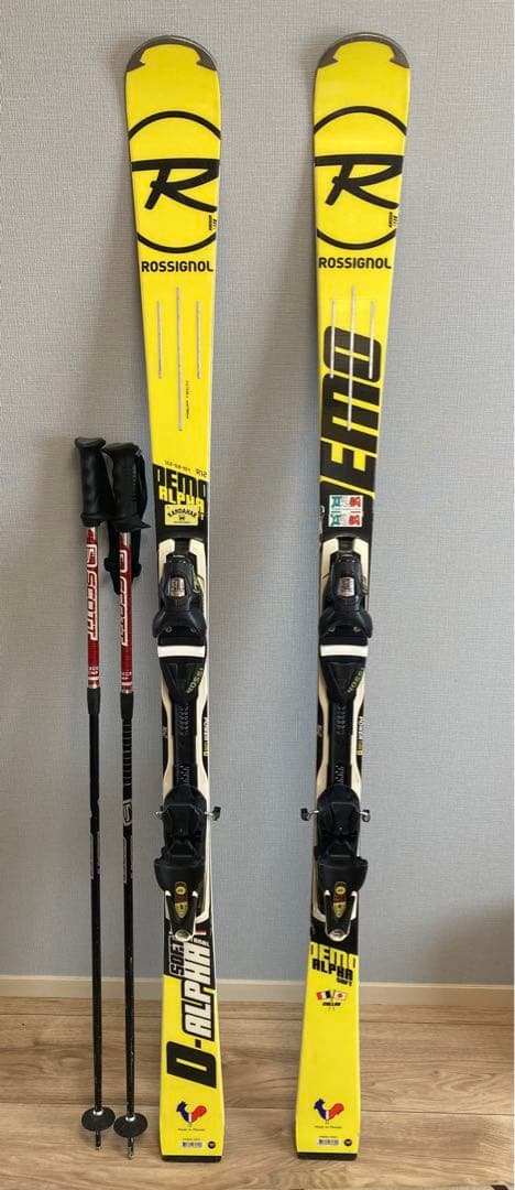 ROSSIGNOL DEMO ALPHA SOFT 162 ※伸縮ストック付