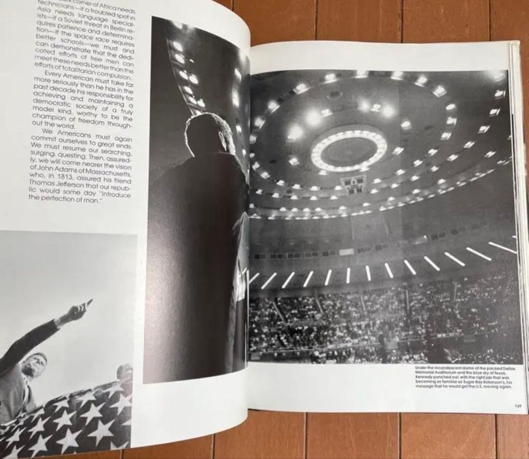 洋書ハードカバー LIFE Kennedy レアシングルレコード付き