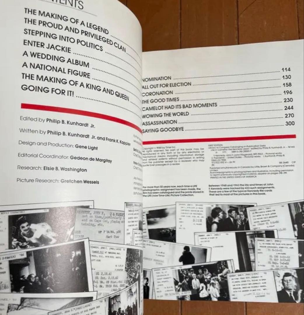 洋書ハードカバー LIFE Kennedy レアシングルレコード付き