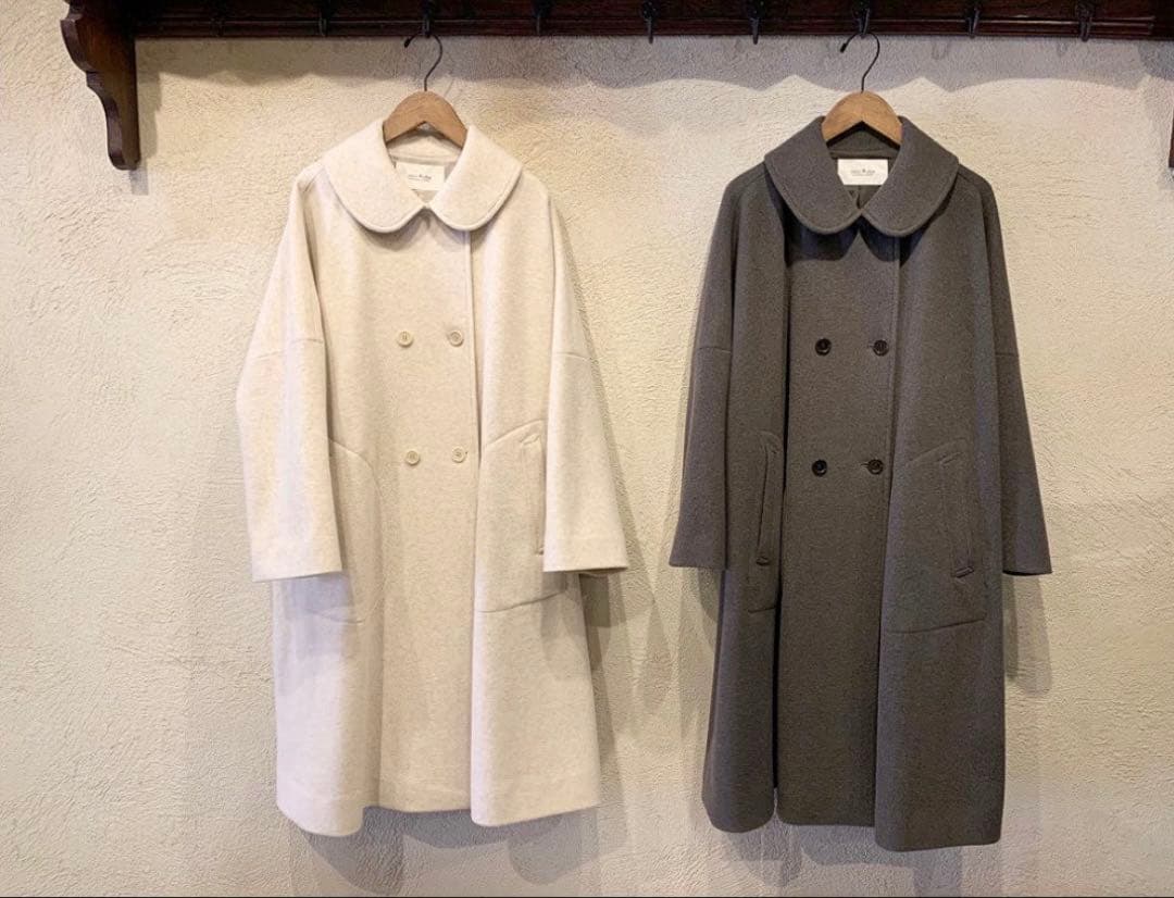 ネストローブ　ウールカシミヤフリースコート