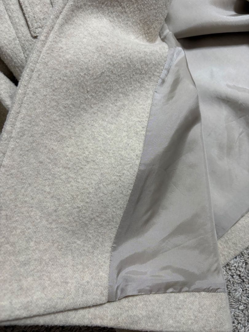 ネストローブ　ウールカシミヤフリースコート