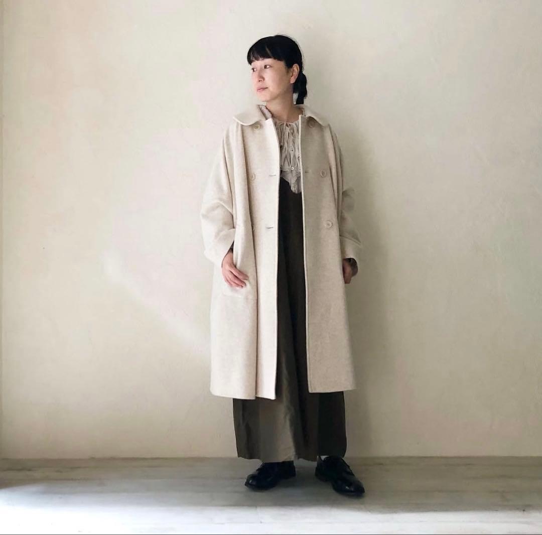 ネストローブ　ウールカシミヤフリースコート