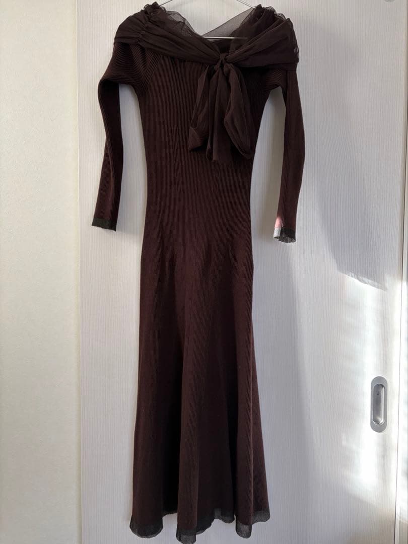 FRAYI.D 3wayオフショルニットワンピース