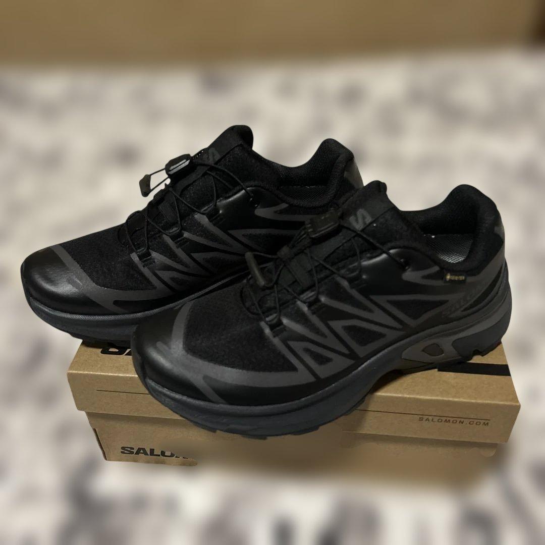 ヨッシーさま専用！サロモン　カジュアルシューズXT-EVR GTX ブラック
