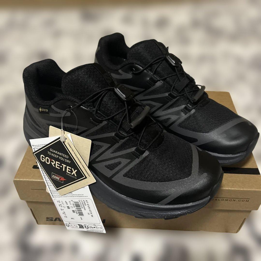 ヨッシーさま専用！サロモン　カジュアルシューズXT-EVR GTX ブラック