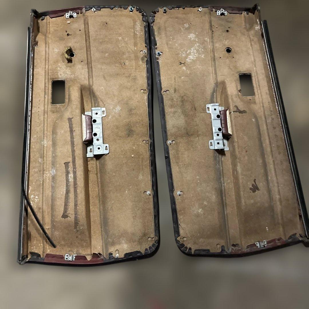 豆*き様 AE86 ドア　内張　運転席　助手席　前期