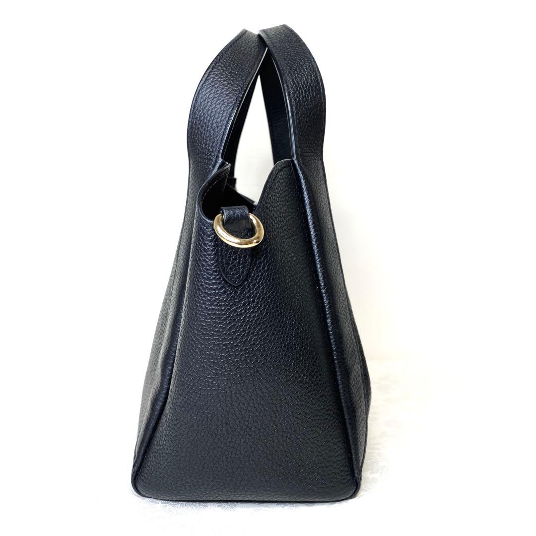 COACH ハドリー ホーボー 2way ショルダーバッグ レザー ブラック