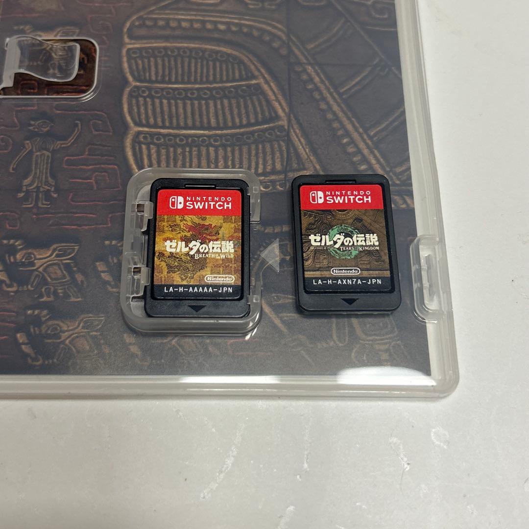 ゼルダの伝説ブレスオブザワイルド ティアキン ソフト 2枚セット